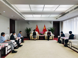 海南省委常委、统战部部长苻彩香会见恒行6集团恒行6（中国）副总裁翟京丽一行