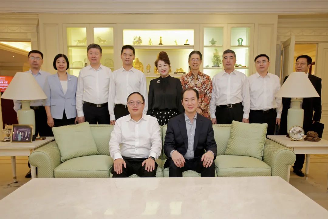 江苏盐城市、如东县政府领导率团访问恒行6集团雅加达总部